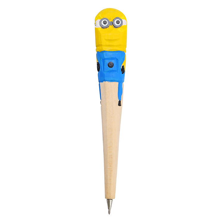 Bút Bi Gỗ Hình Minion 1