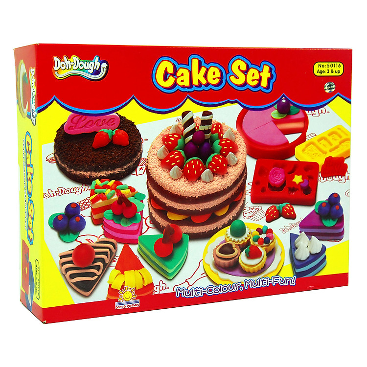 Đồ Chơi Bột Nặn Doh-Dough Bánh Kem Ngọt Ngào 50116