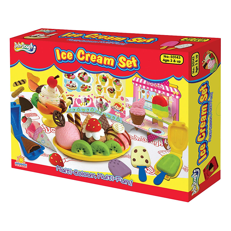 Đồ Chơi Bột Nặn Doh-Dough Thế Giới Kem Tươi 50143