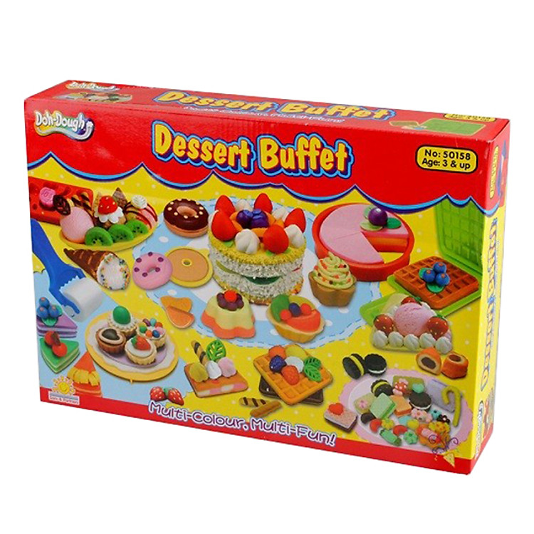 Đồ Chơi Bột Nặn Doh-Dough Bữa Tráng Miệng Ngọt Ngào 50158