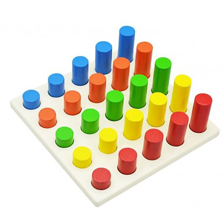 Đồ Chơi Gỗ Tottosi Xếp Hình Tròn Cao Thấp 502013