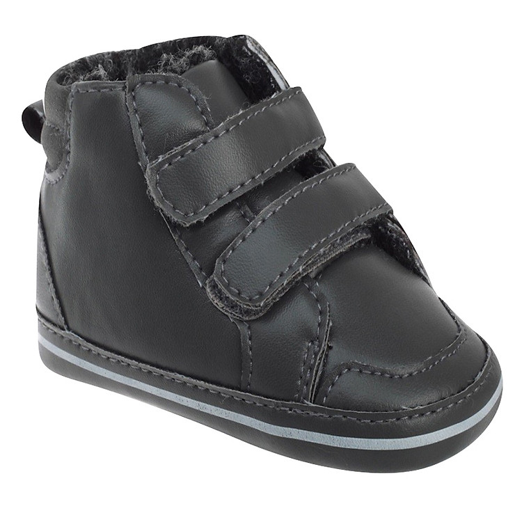 Giày Vải Đế Mềm Bé Trai Luvable Friends EG6274 Back To School – Đen