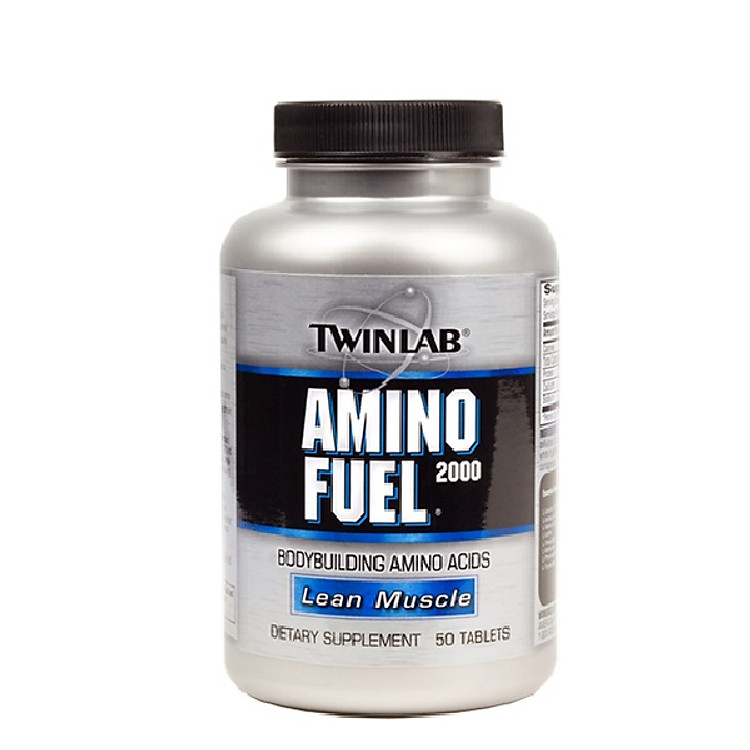 Thực Phẩm Chức Năng Viên Uống Tăng Cơ, Bổ Sung Amino Acids Twinlab Amino Fuel (50 Viên)
