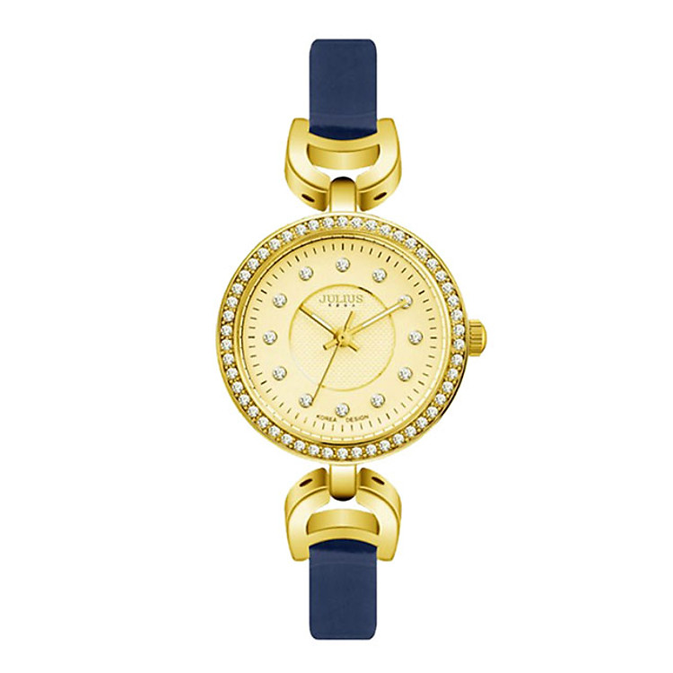 Đồng Hồ Nữ Dây Da Julius JA-846 - Xanh
