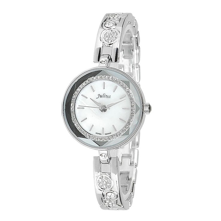 Đồng Hồ Nữ Dây Kim Loại Julius JA-624 - Bạc
