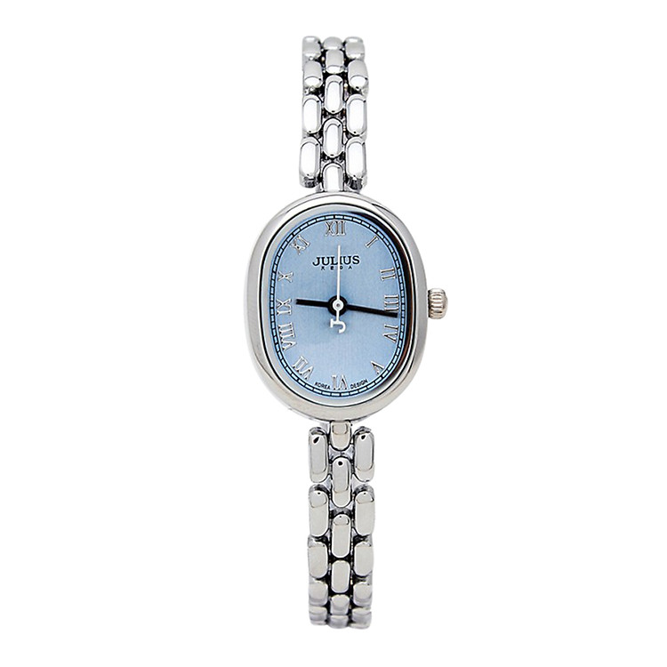 Đồng Hồ Nữ Dây Kim Loại Julius JA-861- Bạc
