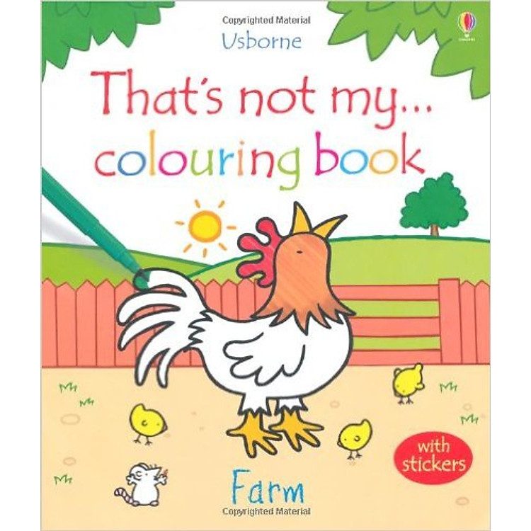 Sách tô màu That's Not My… Colouring Book: Farm