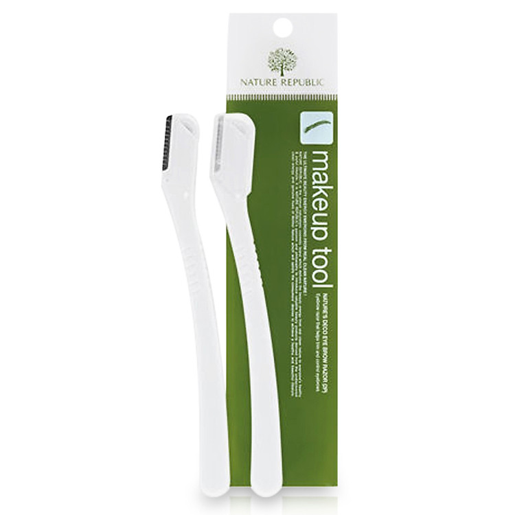 Dao Cạo Lông Mày Nature Republic Nature’s Deco Eyebrow Razor (2P)
