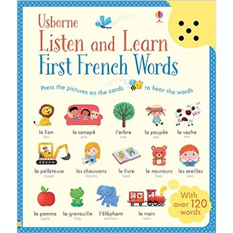 tiếng Anh – Usborne Listen and Learn First French Words
