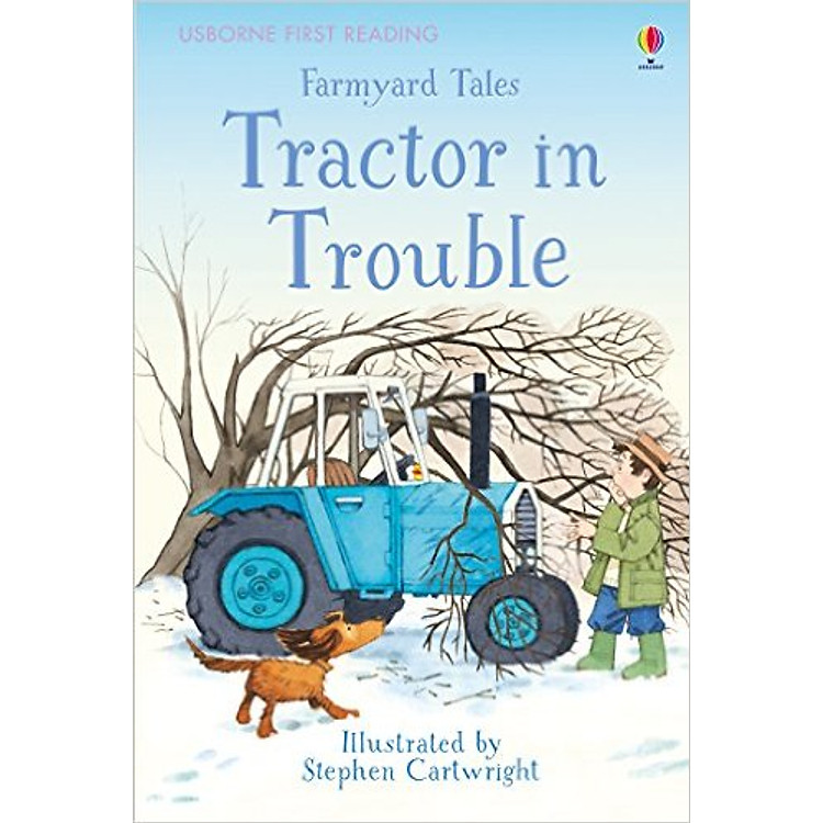 Sách Usborne Tractor in Trouble