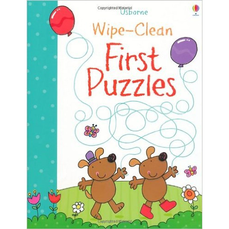Sách Usborne First Puzzles