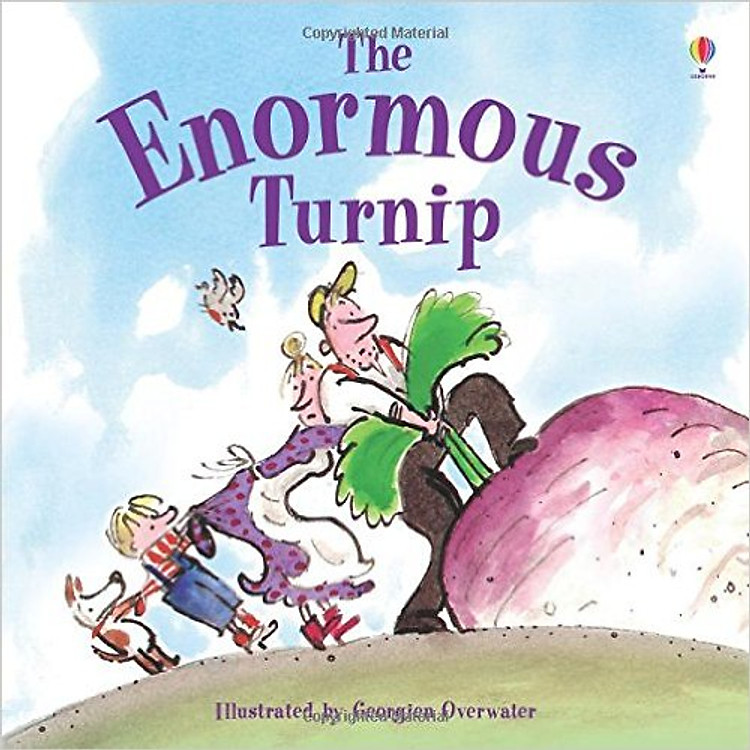 Sách Usborne The Enormous Turnip