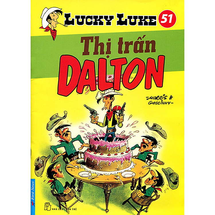 Sách Bộ Lucky Luke 10 Cuốn (Tập 51 - 60)