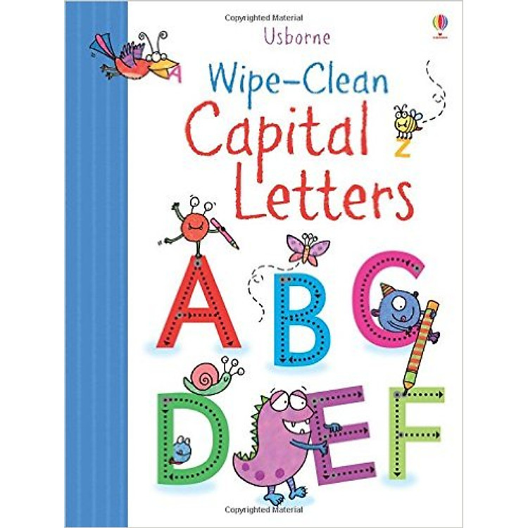 Sách Usborne Capital Letters