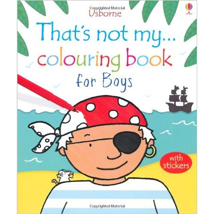 Sách That's Not My…Colouring Book: For Boys