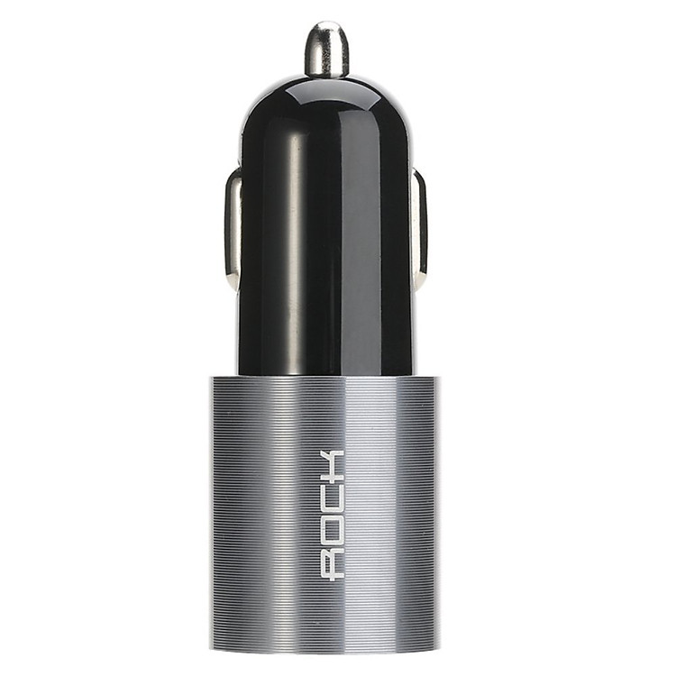 Sạc Xe Hơi Rock RCC0101 2 Cổng USB - Hàng Chính Hãng