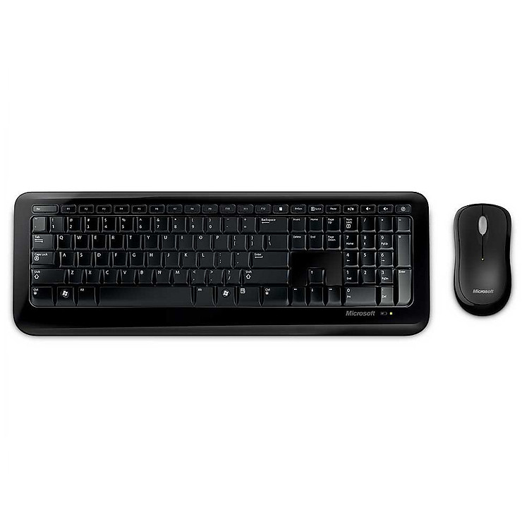 Bộ Bàn Phím Chuột Không Dây Microsoft 800 - Hàng Chính Hãng