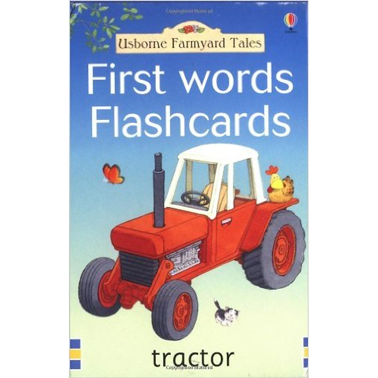 Sách Usborne FYT First words Flashcards