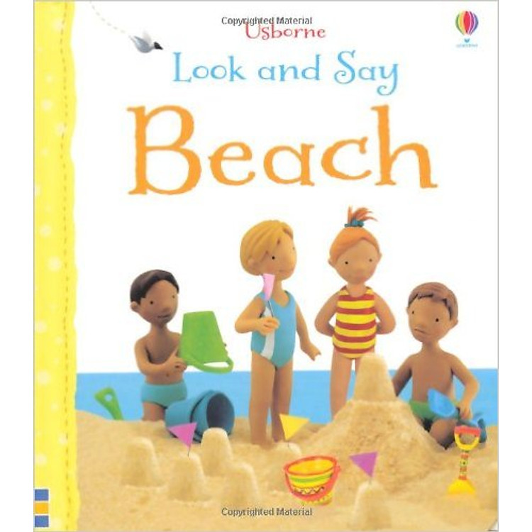 Sách tiếng Anh - Usborne Summer: Look and Say Beach