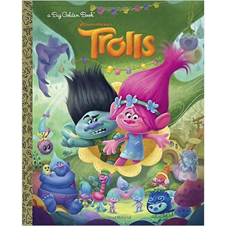 Sách Trolls - Big Golden Book
