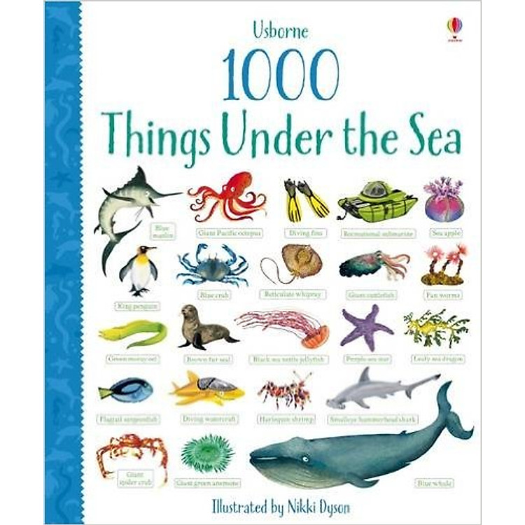 Sách thiếu nhi tiếng Anh - Usborne 1000 Things under the Sea
