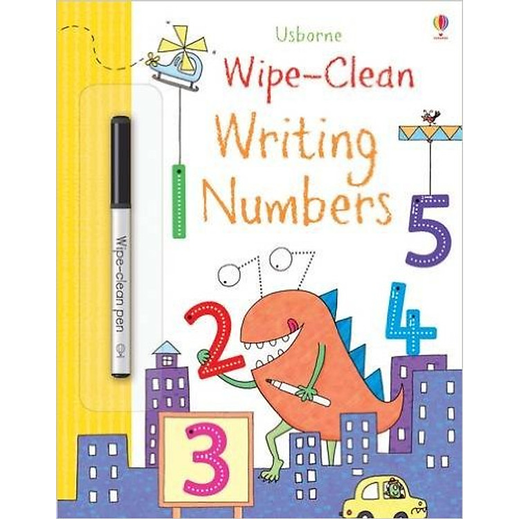 Sách Usborne Writing Numbers
