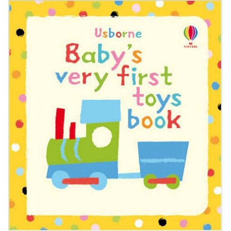 Sách Usborne Baby's very first toys