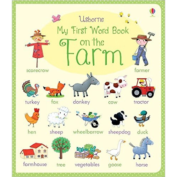 Sách Usborne My First Word Book on the Farm