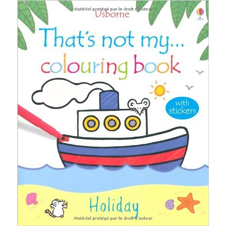 Sách tô màu That's Not My Colouring Book: Holiday