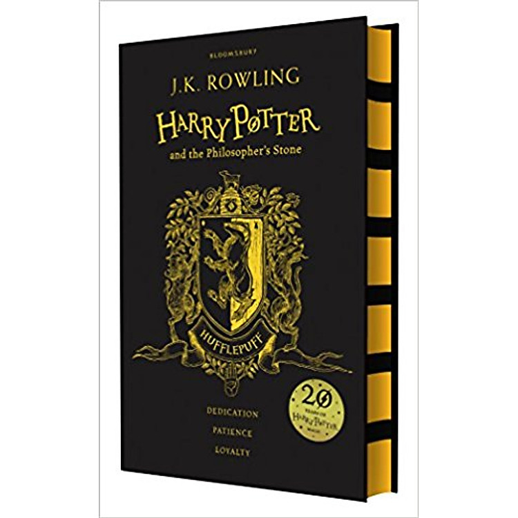 Sách Harry Potter Part 1: Harry Potter And The Philosopher's Stone (Hardback) Hufflepuff Edition (Harry Potter và Hòn đá Phù Thủy) (English Book)