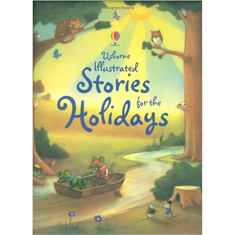 Sách Usborne Illustrated Stories for the Holidays