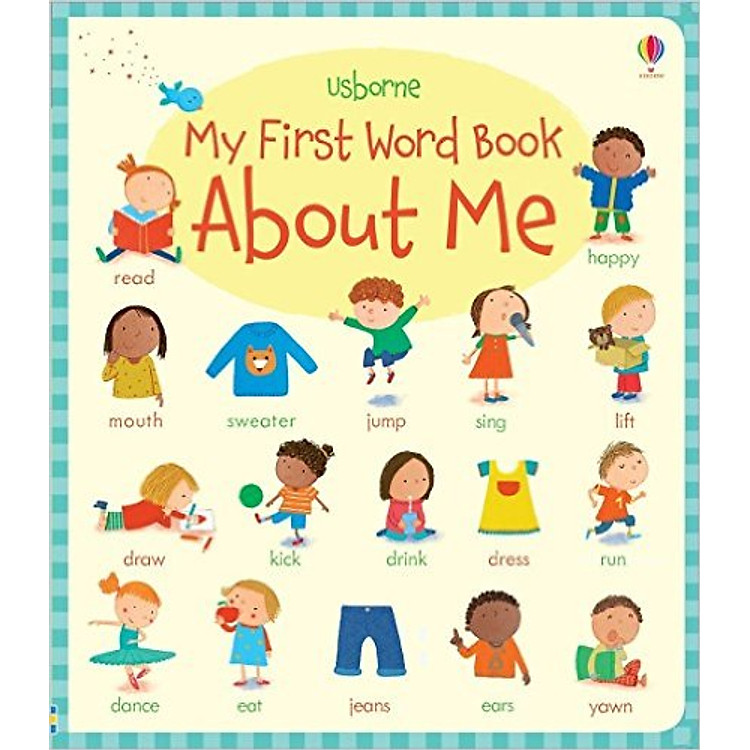 Sách Usborne My First Word Book About Me
