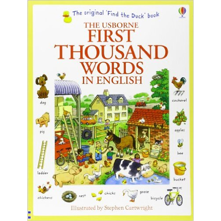 Sách tiếng Anh - Usborne First Thousand Words in English