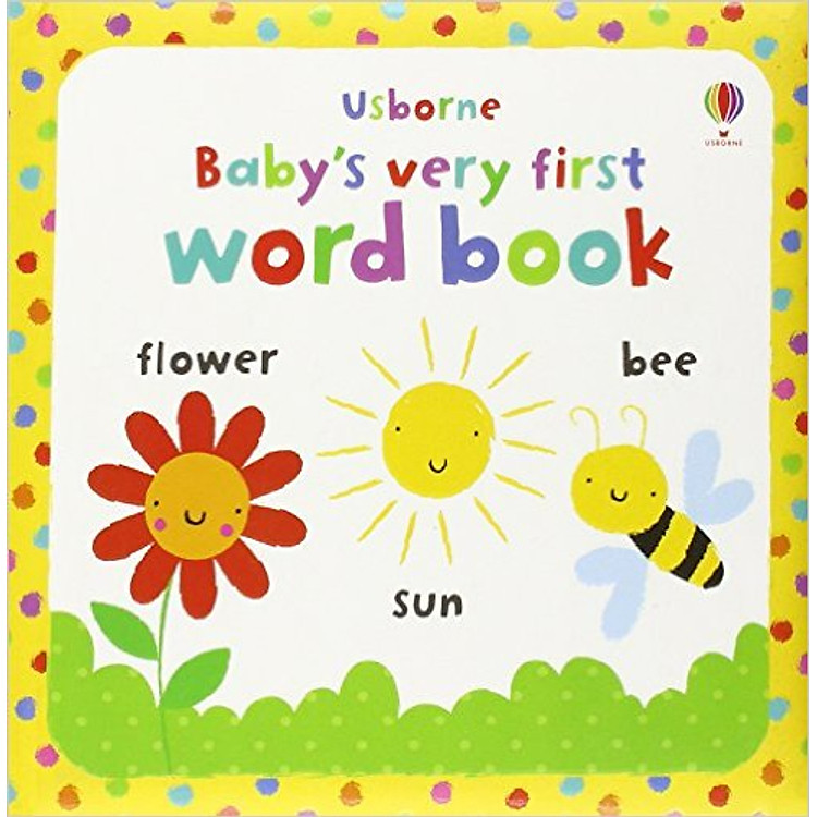 Sách thiếu nhi tiếng Anh - Usborne Baby's very first word book
