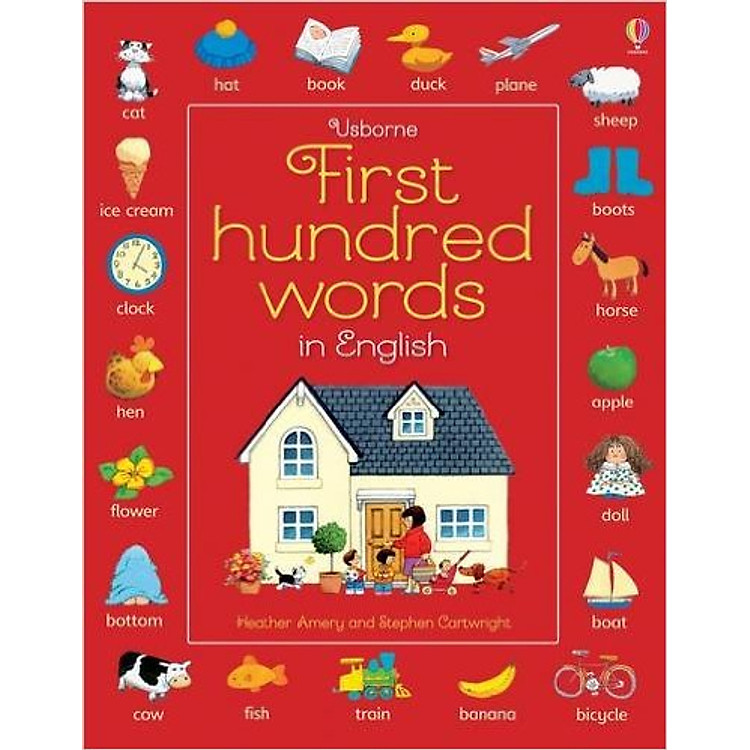 Sách Usborne First hundred words in English