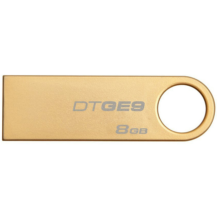USB Kingston DTGE9 Gold 8GB - USB 2.0 - Hàng Chính Hãng
