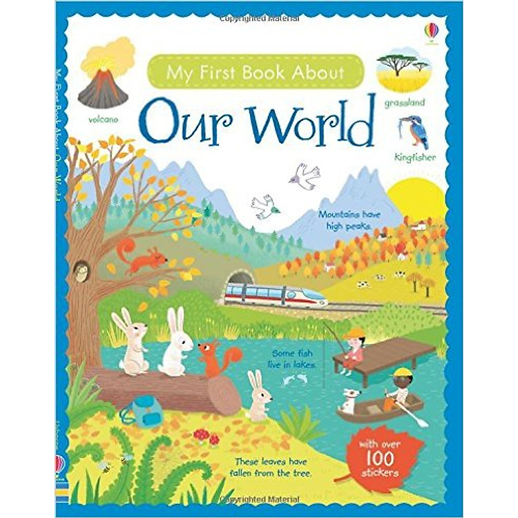 Sách Usborne My First Book About Our World
