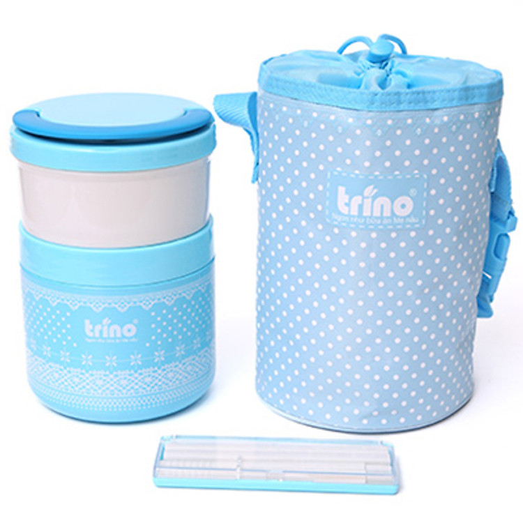 Cặp Lồng Cơm Giữ Nhiệt Trino - TN524M (Xanh)