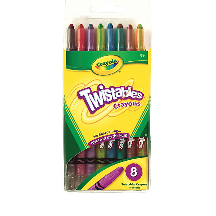 BM - Bút Sáp Dạng Vặn 8 Màu Crayola - 527408Q000