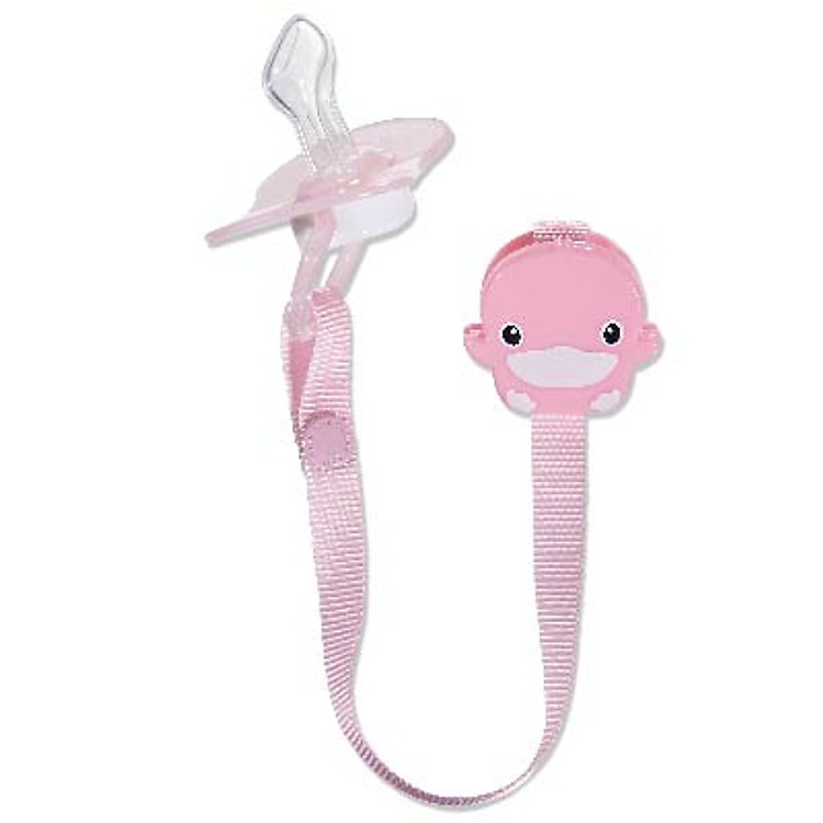 Ty Ngậm Có Dây Giữ Kuku KU5335 - Hồng