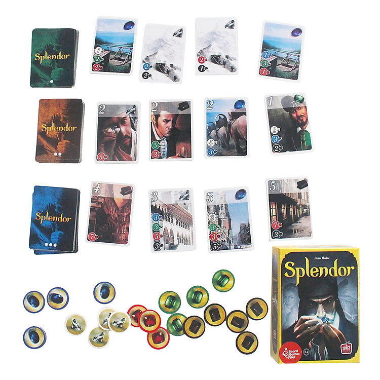 Trò Chơi Boardgame BGV Splendor