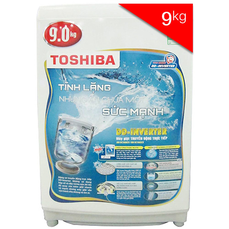Máy Giặt Cửa Trên Inverter Toshiba DC1005CV (9.0 Kg) - Hàng Chính Hãng