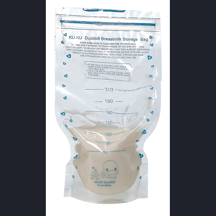 Hộp 20 Túi Trữ Sữa Mẹ Kuku KU5446 (210ml)