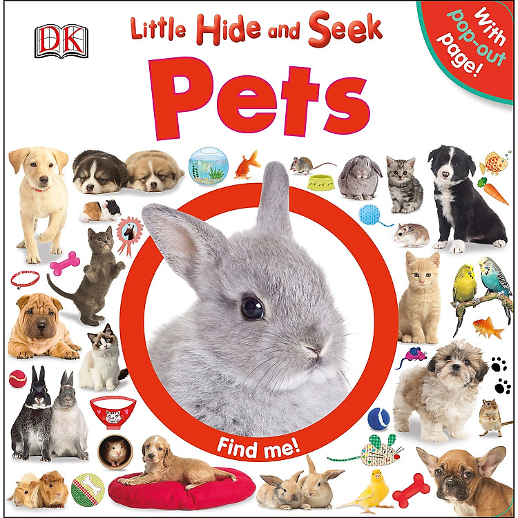 Sách Little Hide And Seek Pets
