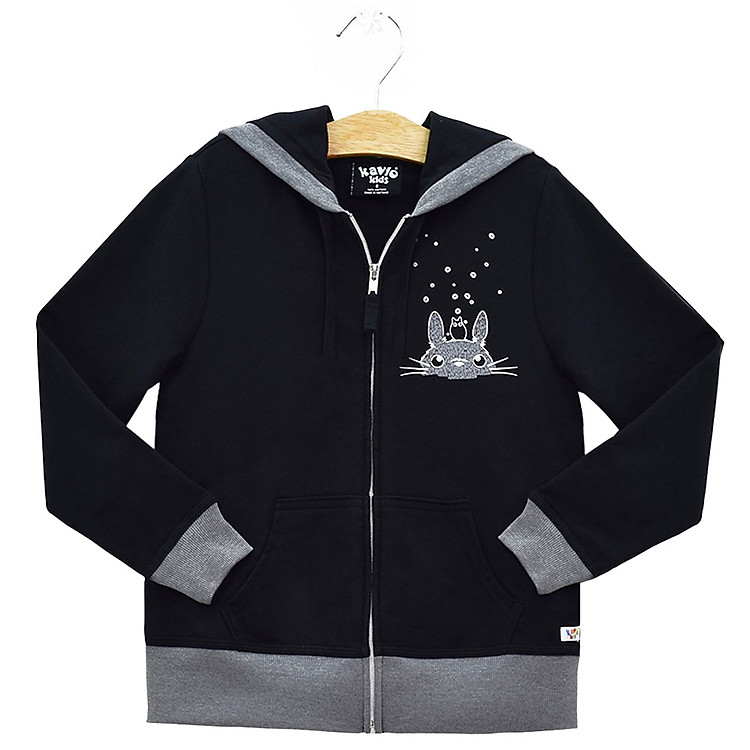 Áo Khoác Totoro Bé Trai Kavio Kids BF40-N2 - Đen
