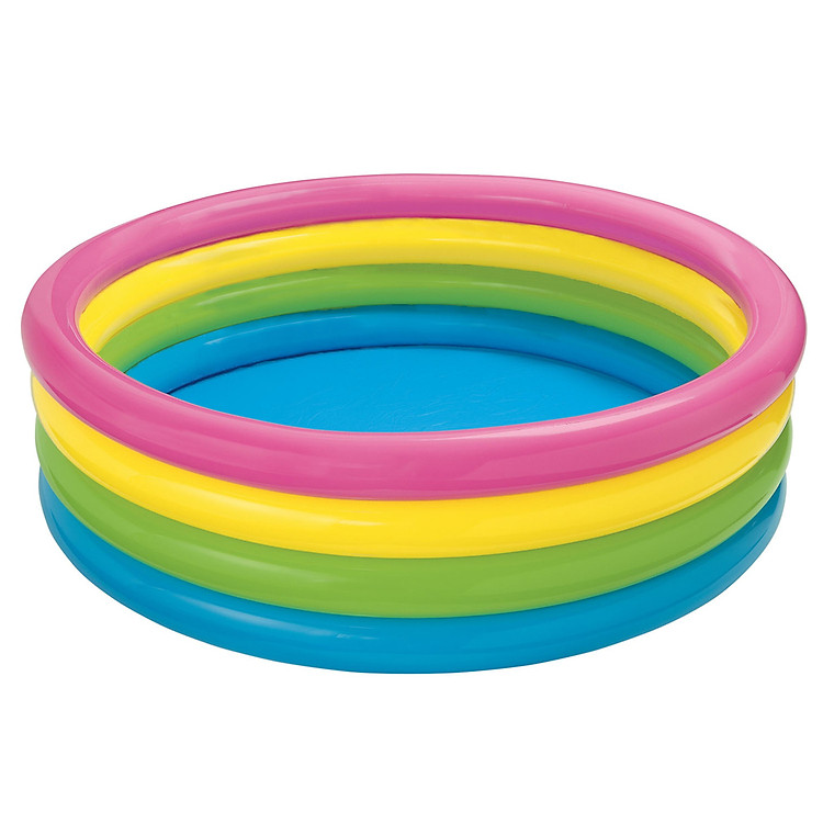 Bể Bơi Phao Intex Bốn Tầng Cầu Vồng 56441 (168 x 46cm)