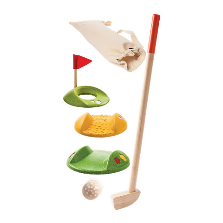 Đồ Chơi Gỗ Mô Hình Plan Toys Bộ Chơi Golf Mini Pl5682