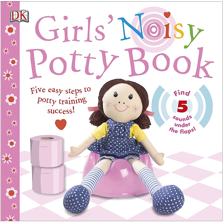 Sách Girls' Noisy Potty Book