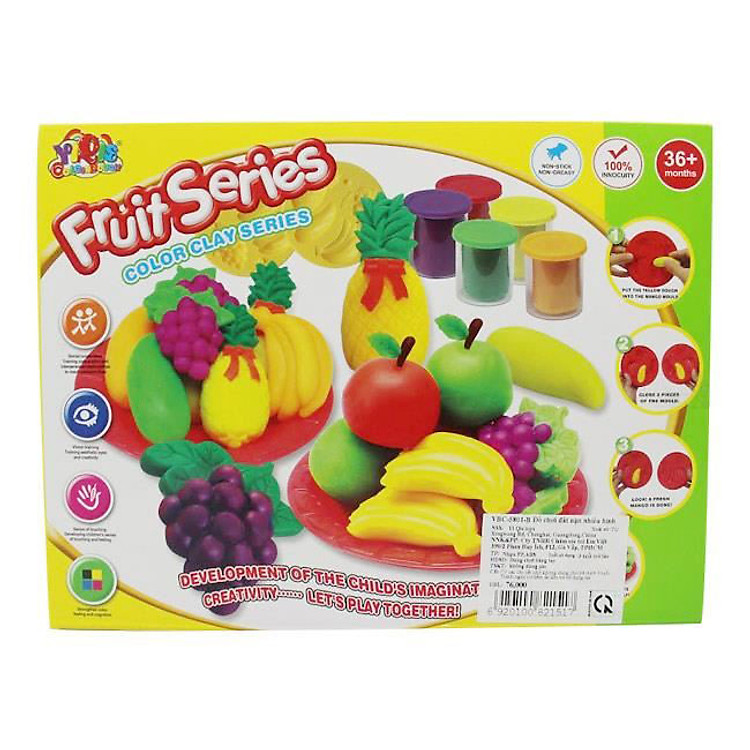 Đồ Chơi Đất Nặn Vbaby Care Hình Trái Cây Mẫu 2 VBC-5801-B