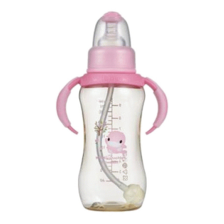 Bình Sữa PES Kuku Có Tay Cầm KU5836 (280ml)